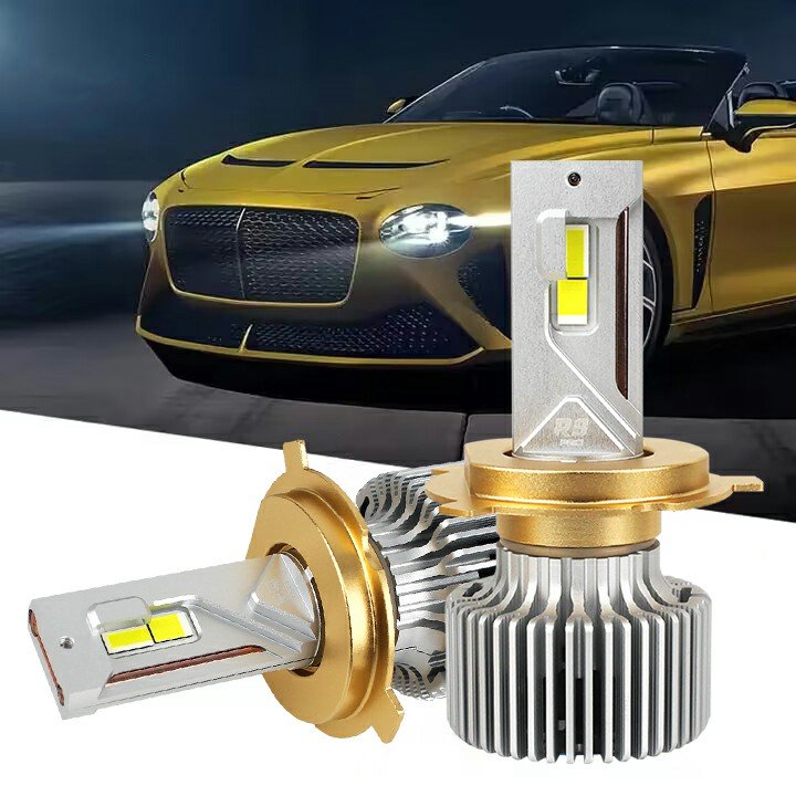 Super Bright 50000lm 300W R8 PRO Car Bulbs H1 H3 H4 H7 H11 H13 High Performance LED Headlights 9004 9005 9006 9007 Auto Kit
